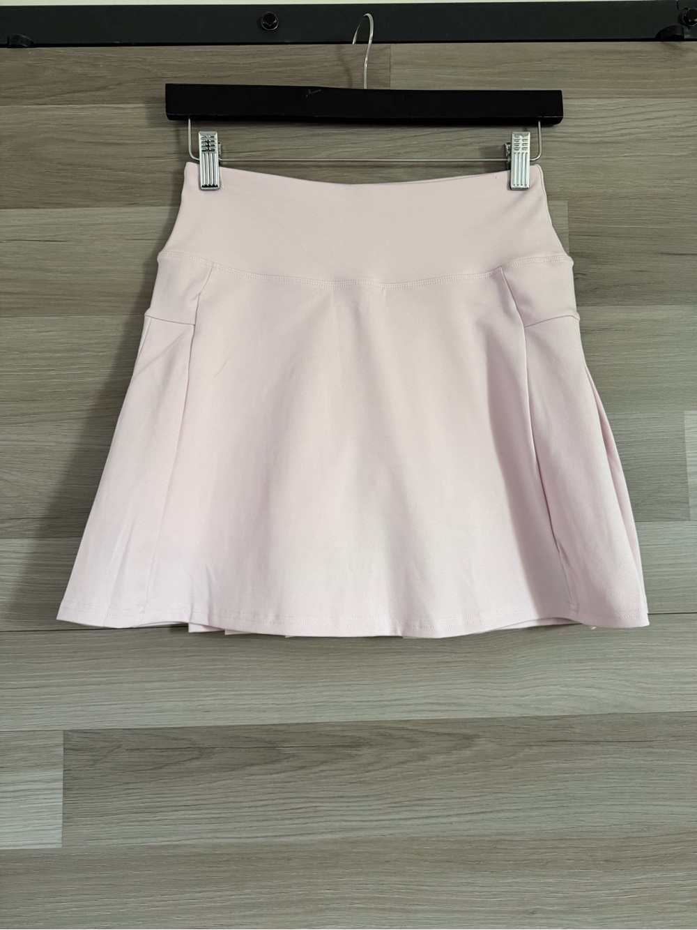 Adrienne Vittadini Sport PleatedAthletic Skort in Soft Pink Size S